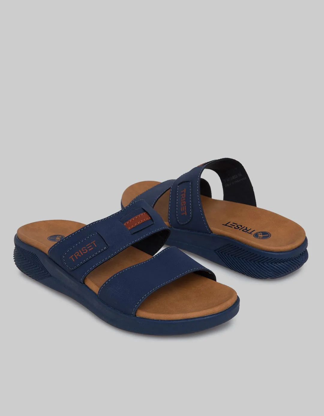 Triset Flat Sandal Strap Wanita