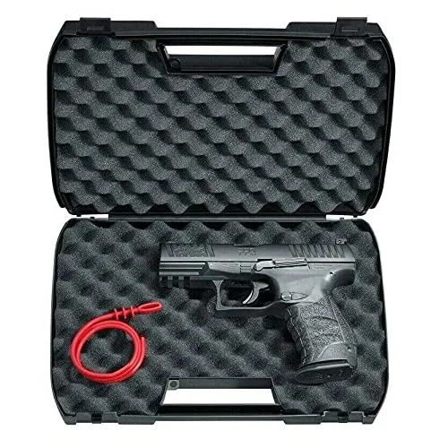 Umarex T4E Walther PPQ M2 CO2 .43 Cal Paintball Pistol Black with Pack of 100x Rubber Balls (Black) and 5x12gr CO2 Tank and Extra Mag Bundle