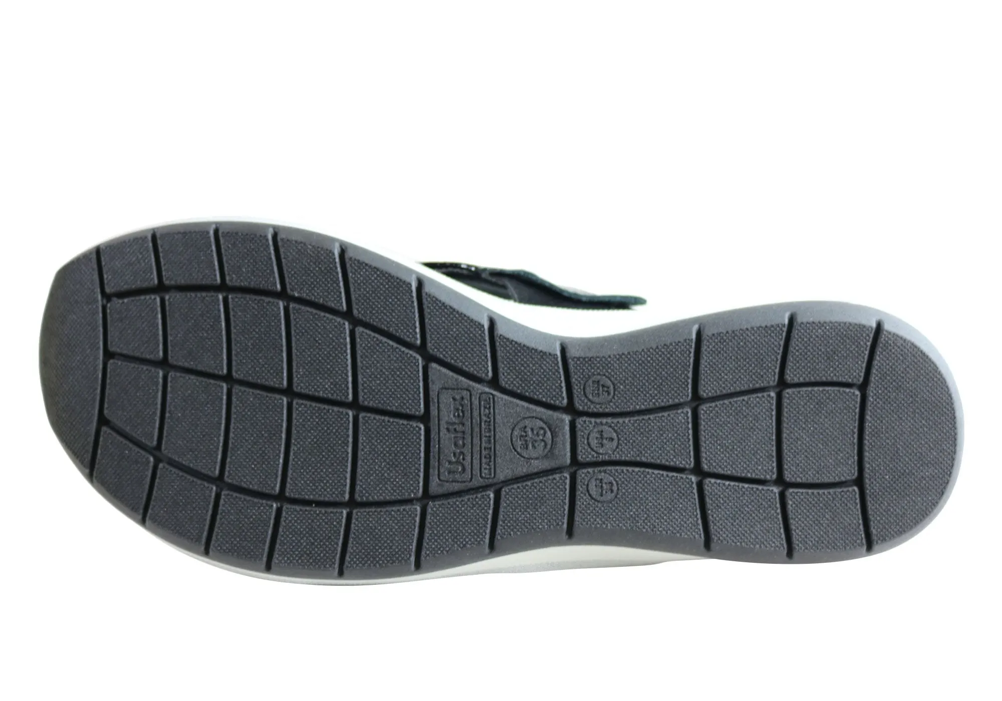Usaflex Stella Womens Brazilian Comfy Cushioned Leather Slides Sandals