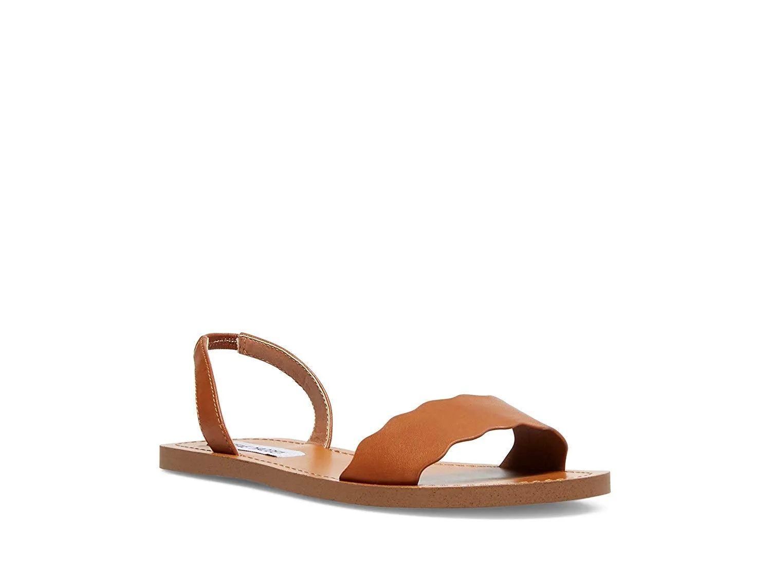 Vegan Sandals Champagne) (9.5, Steve Toe Trackable Piece Madden Open Two Leather Dress Flat Aveline Interactive