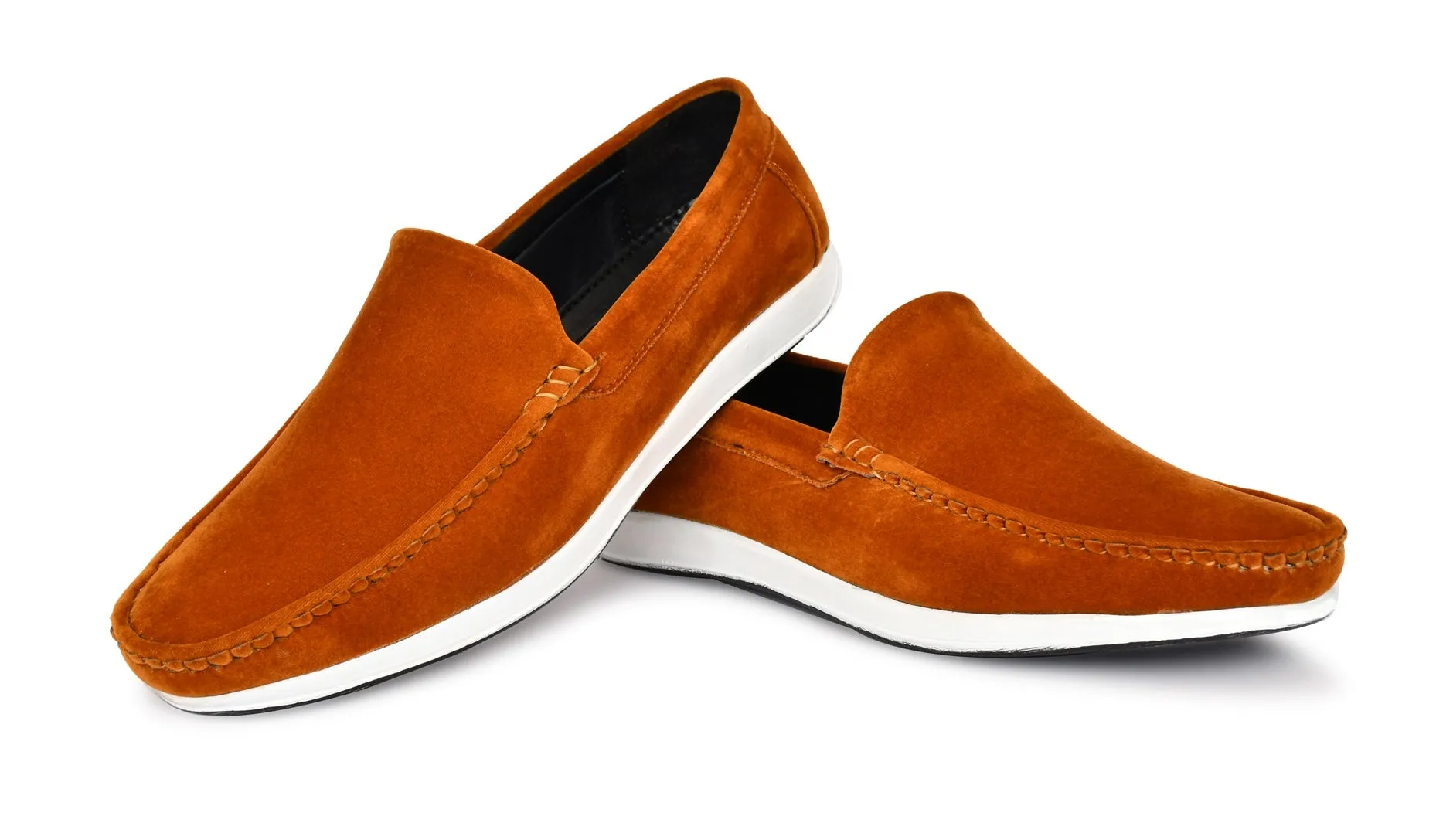 Velvet Classic Pull-on Loafer for Men  Tan