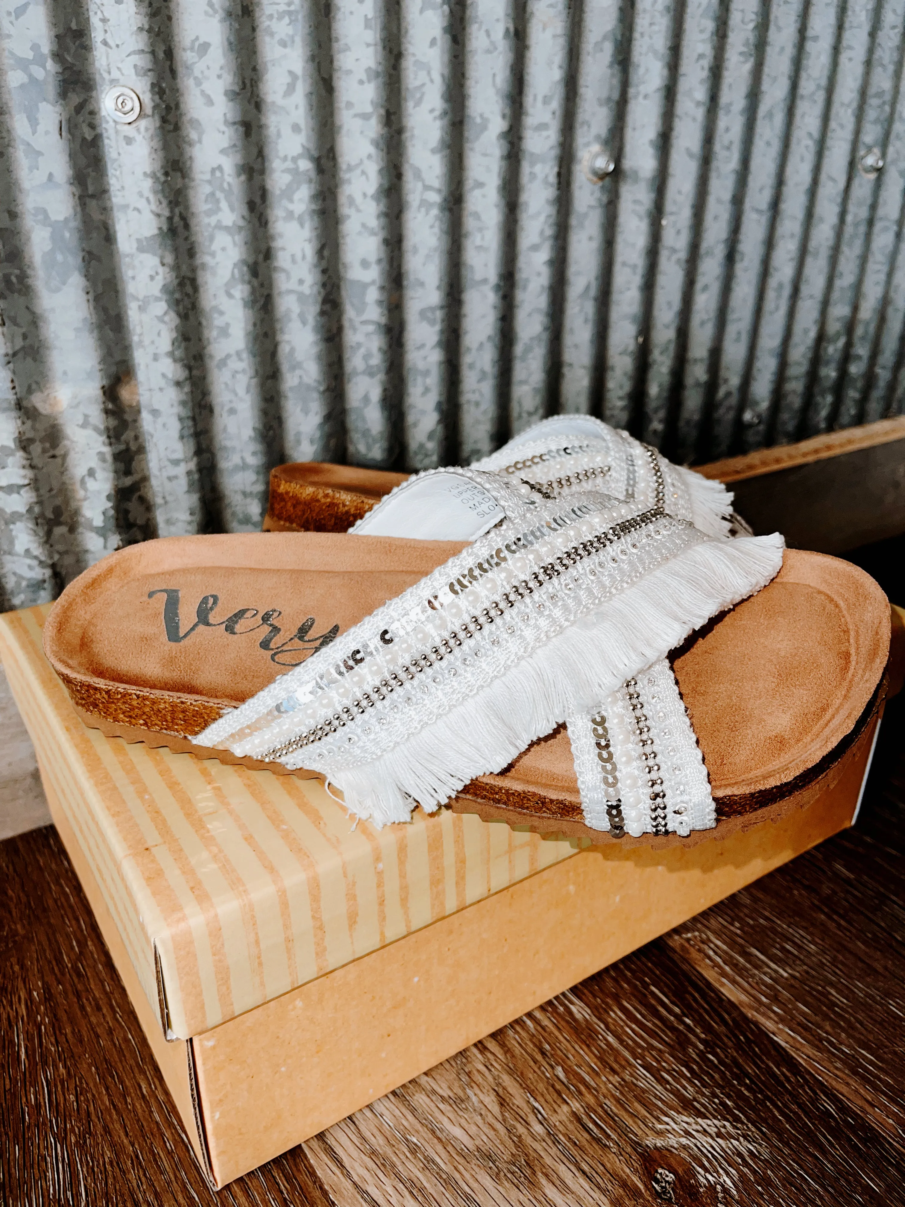 Very G Solar -Womens Boho Chic Slip On Sandal