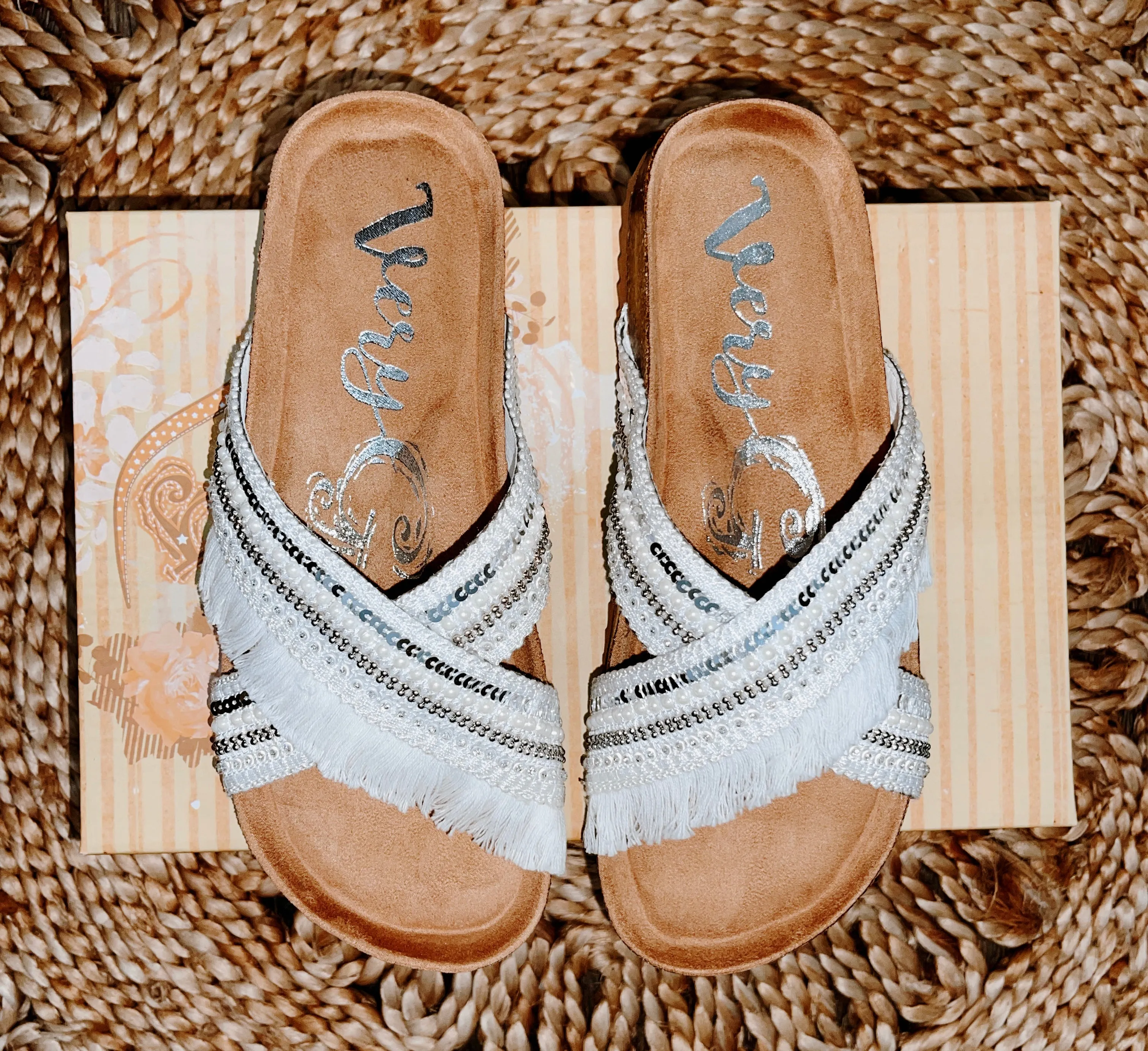 Very G Solar -Womens Boho Chic Slip On Sandal