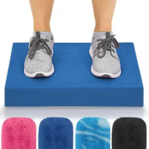 Vive Balance Pad - Foam Large Yoga Mat Trainer for Physical Therapy, Stability Workout, Knee and Ankle Exercise, Strength Training, Rehab - Chair Cushion for Adults, Kids, and Travel