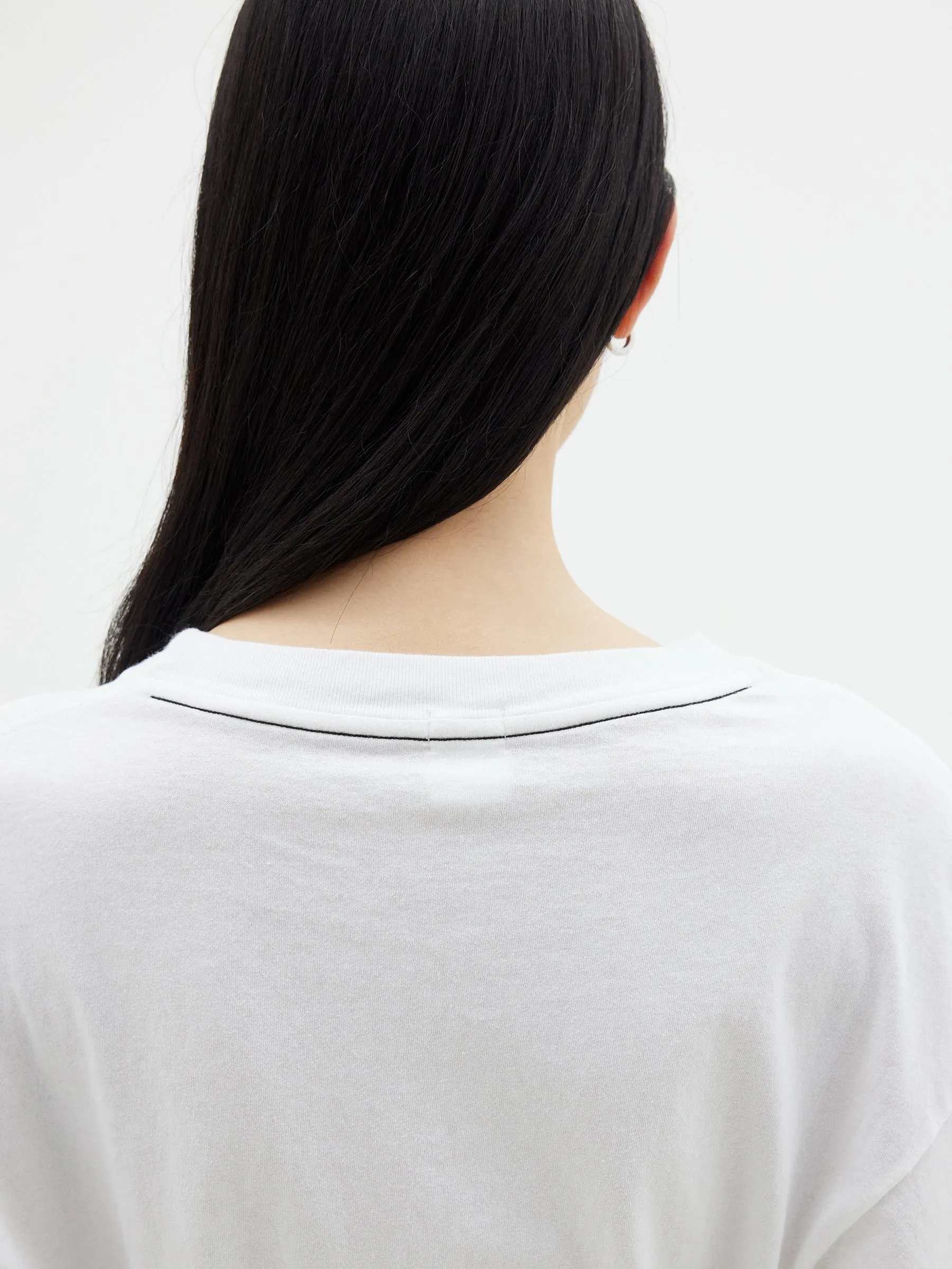 Waisted Athletic Short Sleeve T-Shirt