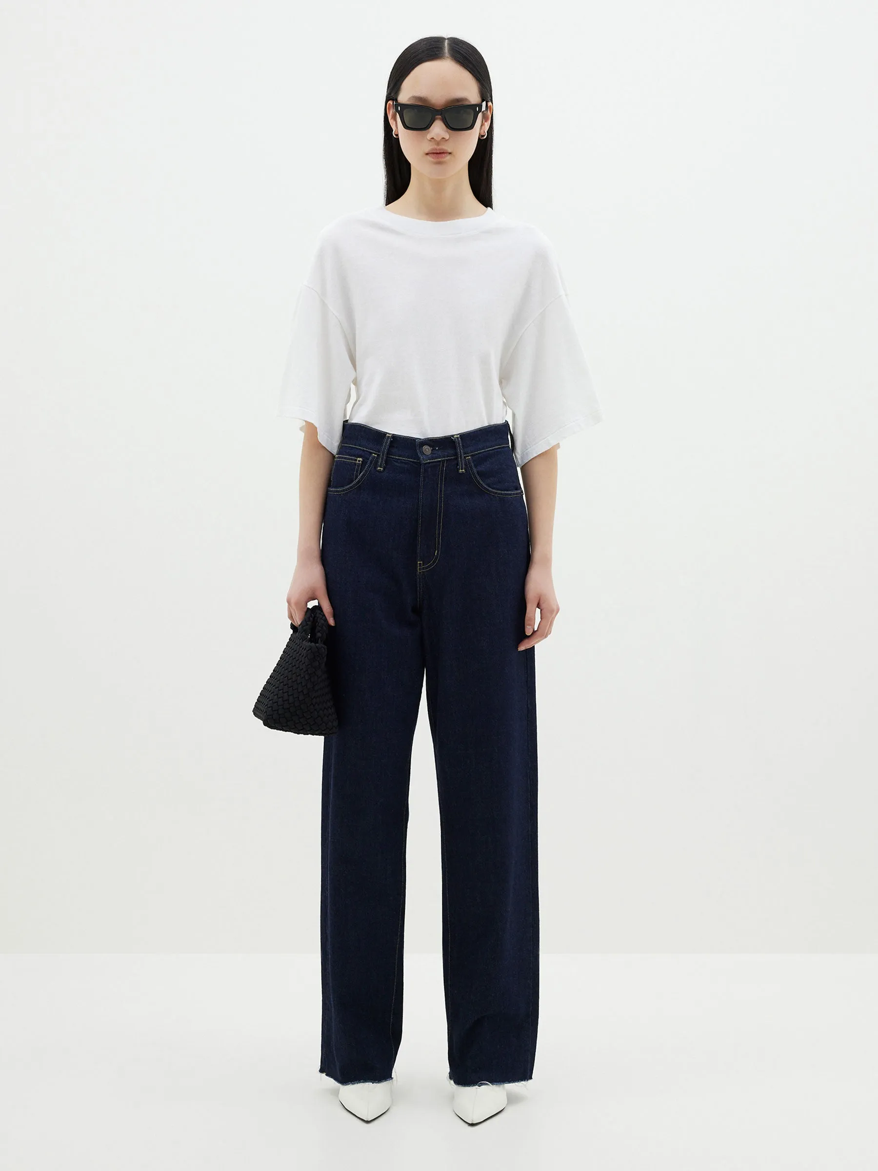 Waisted Athletic Short Sleeve T-Shirt