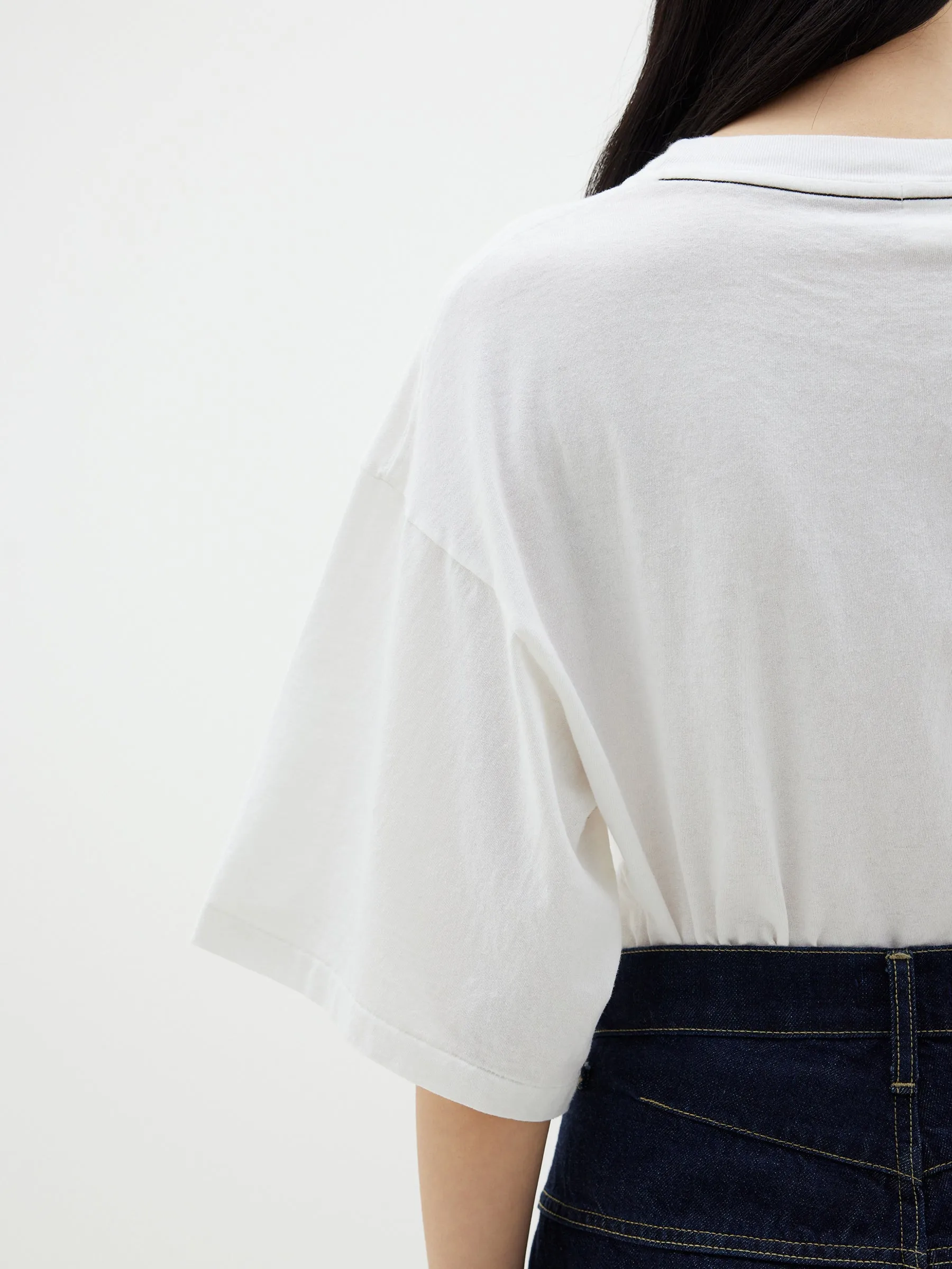 Waisted Athletic Short Sleeve T-Shirt