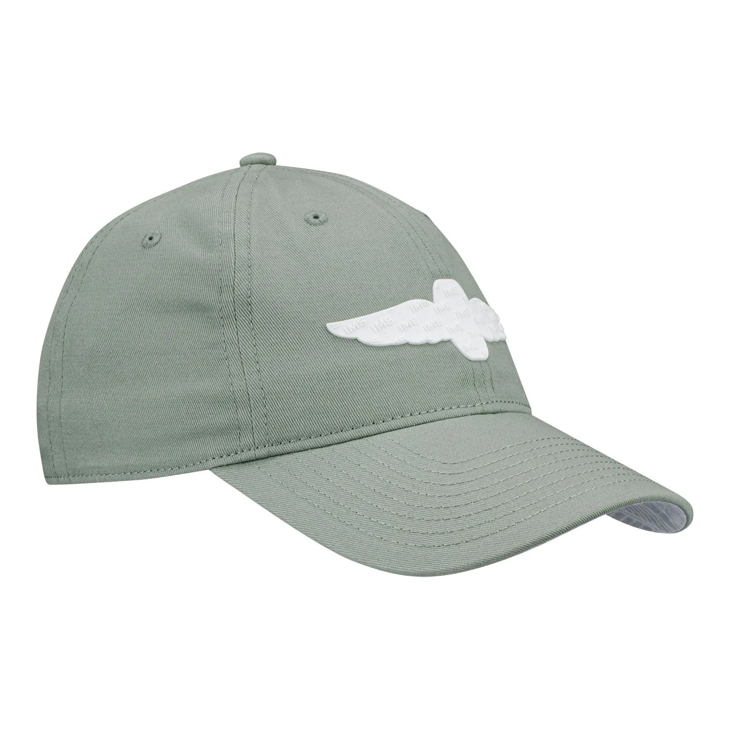 Wing Wheel Flag Rubber Applique Ladies Hat