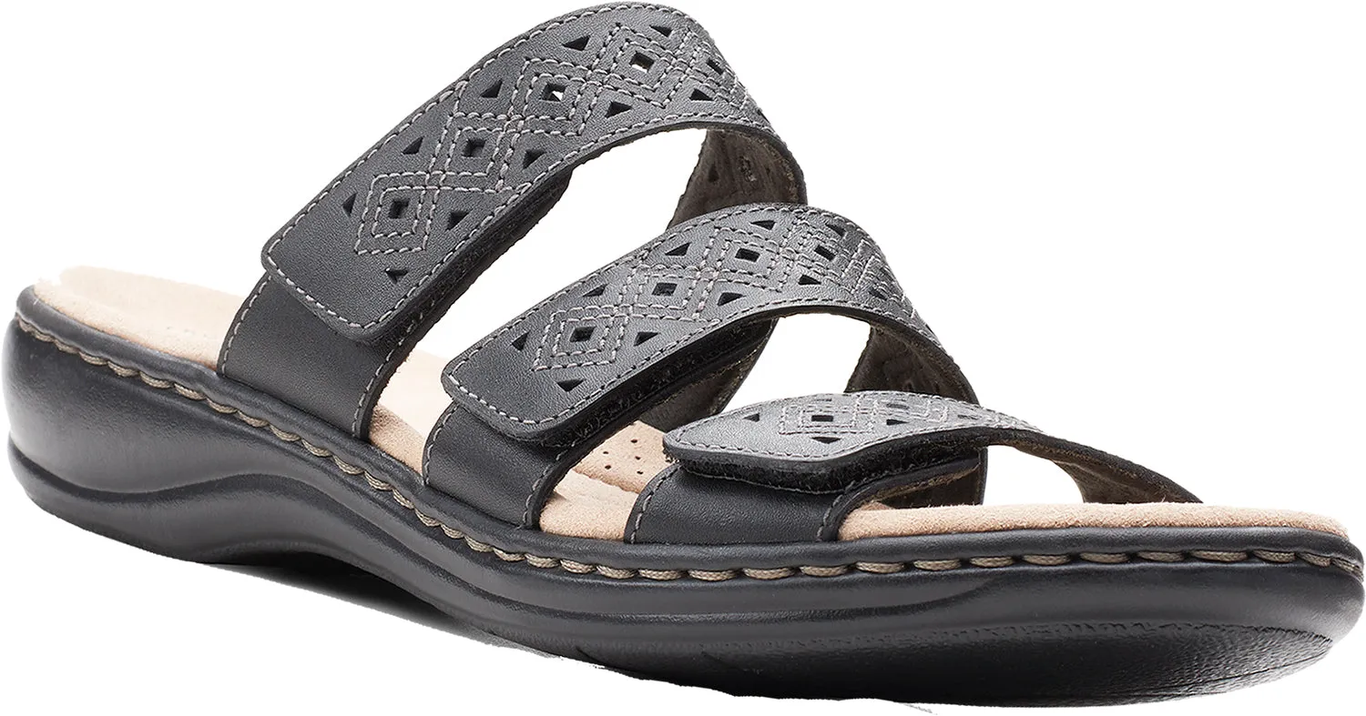 Women's Clarks Leisa Spice Black Leather