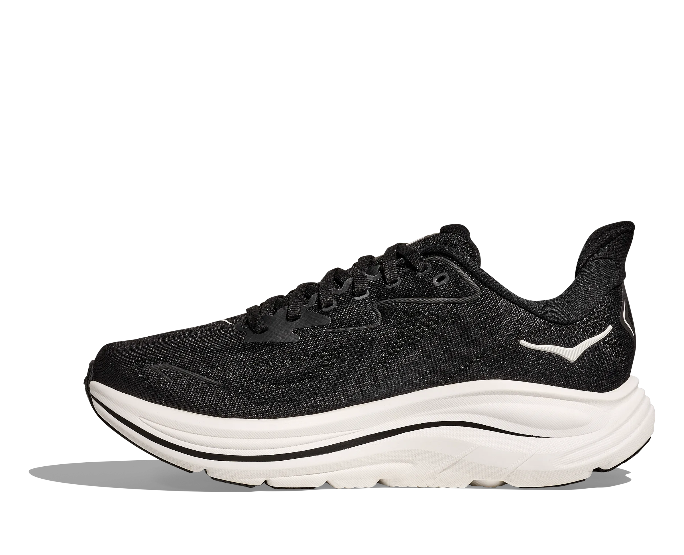 Women's Clifton 10 WIDE (BWHT - Black/White)