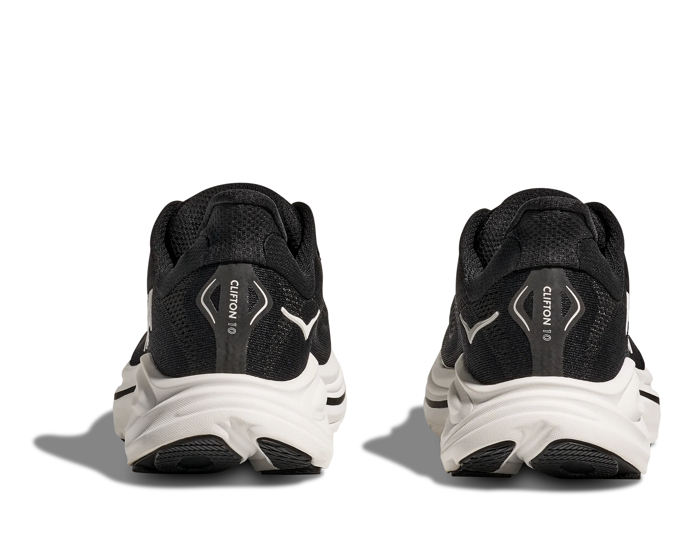 Women's Clifton 10 WIDE (BWHT - Black/White)