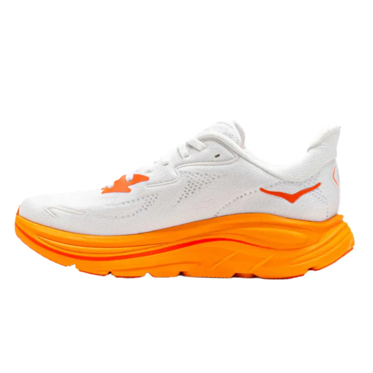 WOMEN'S HOKA CLIFTON 10 | FROST / ORANGE ZEST