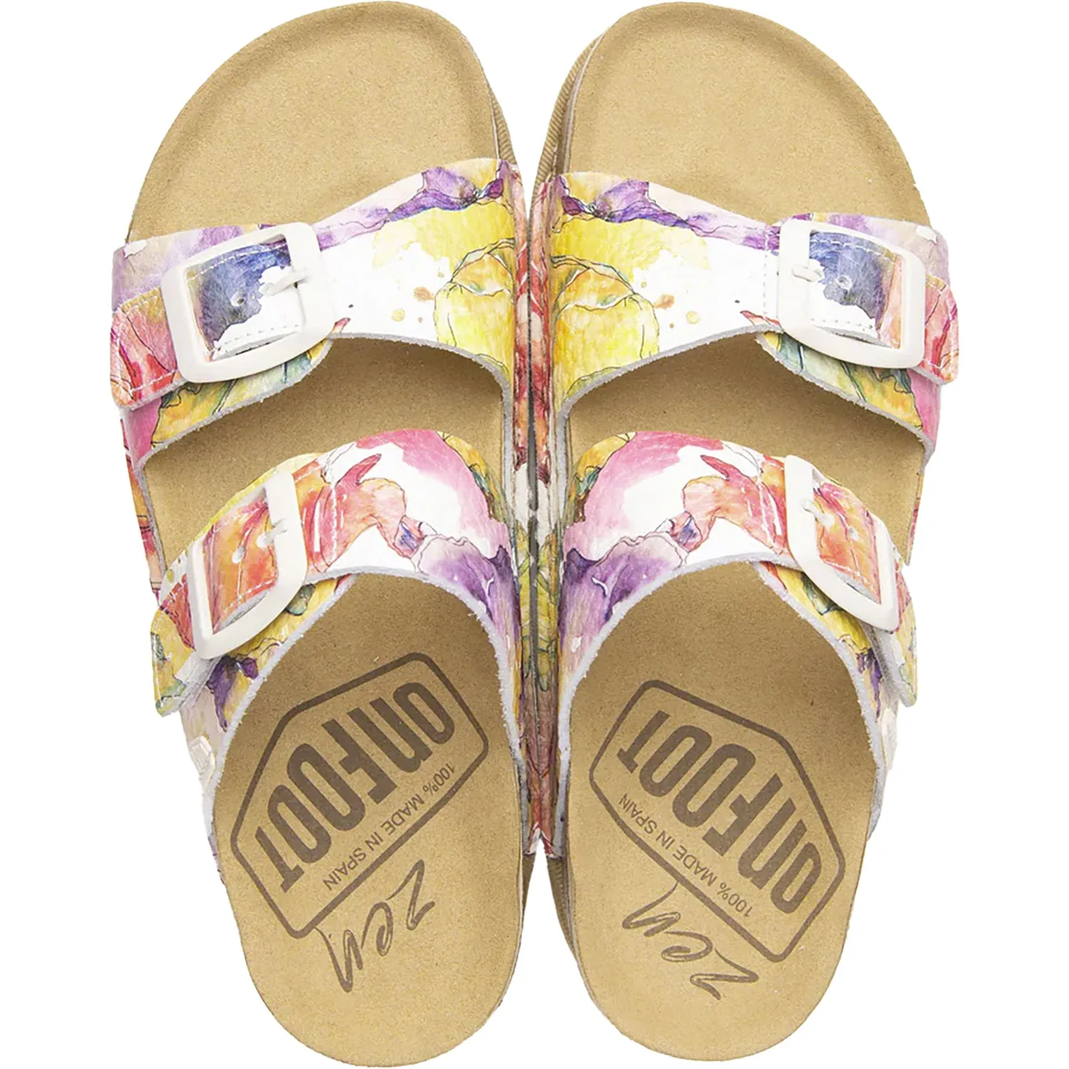 Women's On Foot 1110 Aurora Flowers Leather