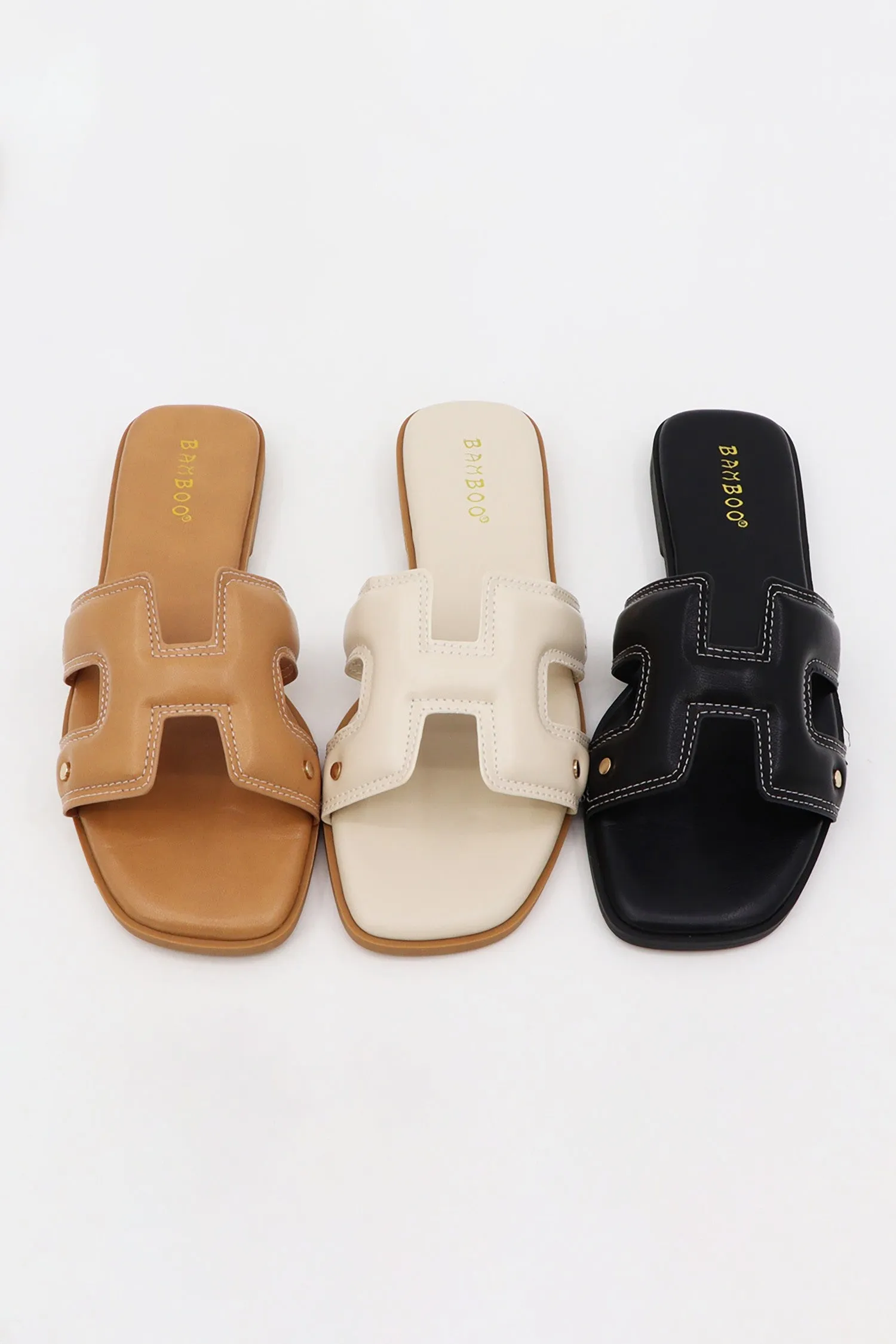 Women's Open Toe H Strap Sandal - IDEA52