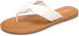 Women's Thong Sandals Flip Flop T Strap Sandals Slip On Flat Sandals Casual Slide Sandals for Women Dressy Summer