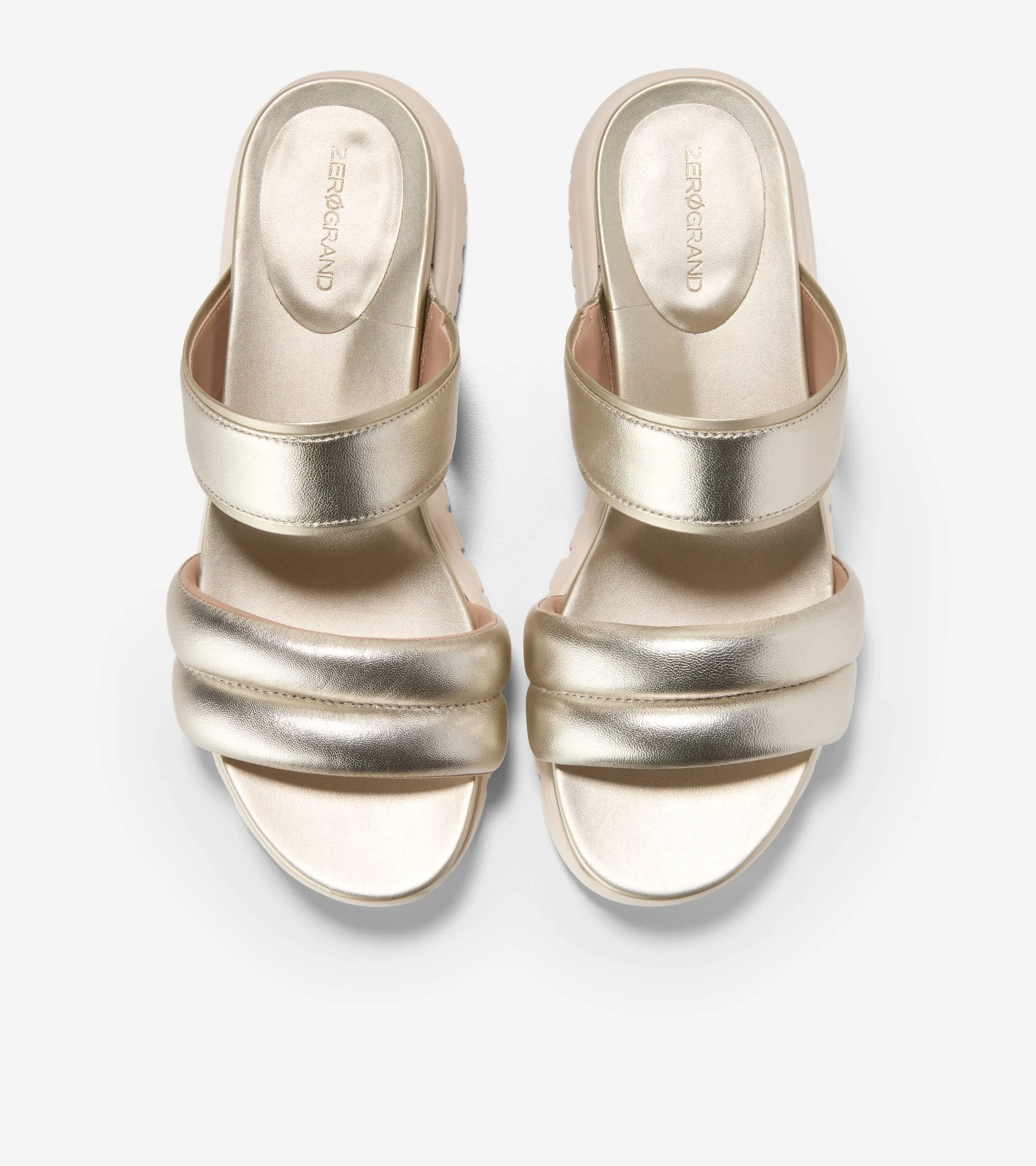 Women's ZERØGRAND Double Band Slide Sandal