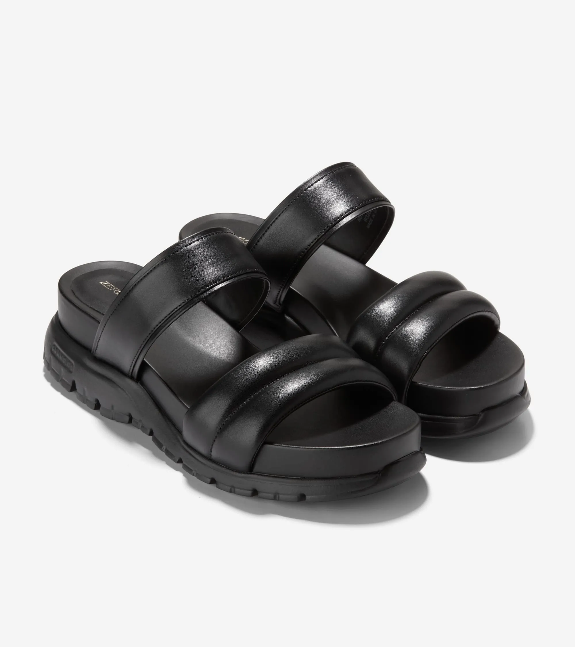 Women's ZERØGRAND Double Band Slide Sandals