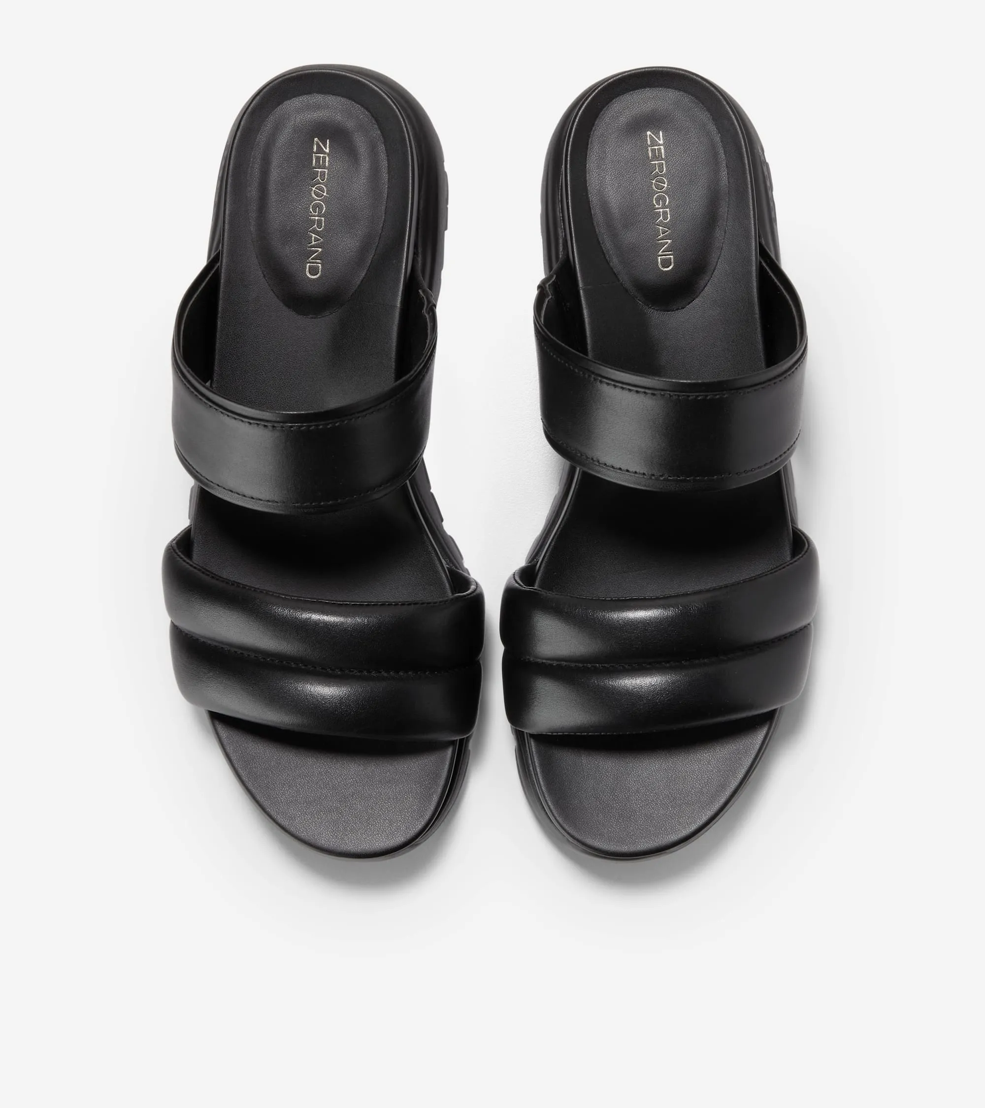 Women's ZERØGRAND Double Band Slide Sandals