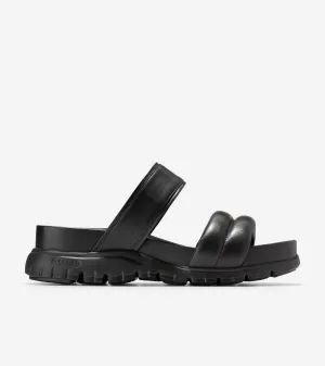 Women's ZERØGRAND Double Band Slide Sandals
