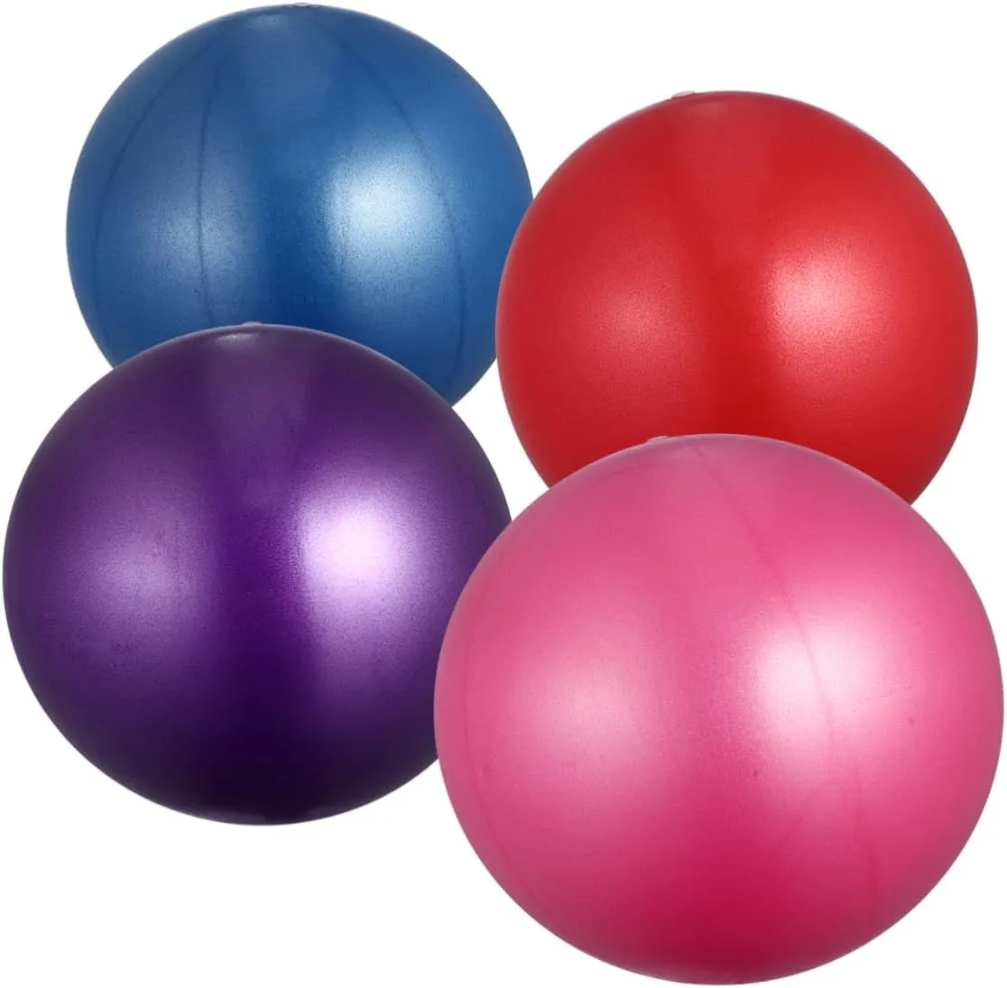 Yardwe Thicken Pilates Ball Pilates Yoga Ball Kickball Bender Slam Ball Pink Balls Rack Kettlebell Peanut Ball