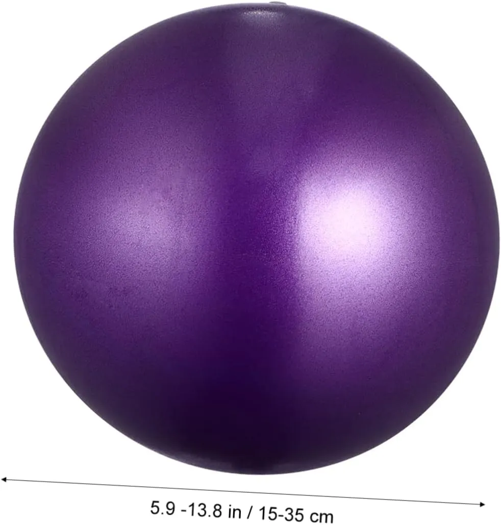Yardwe Thicken Pilates Ball Pilates Yoga Ball Kickball Bender Slam Ball Pink Balls Rack Kettlebell Peanut Ball